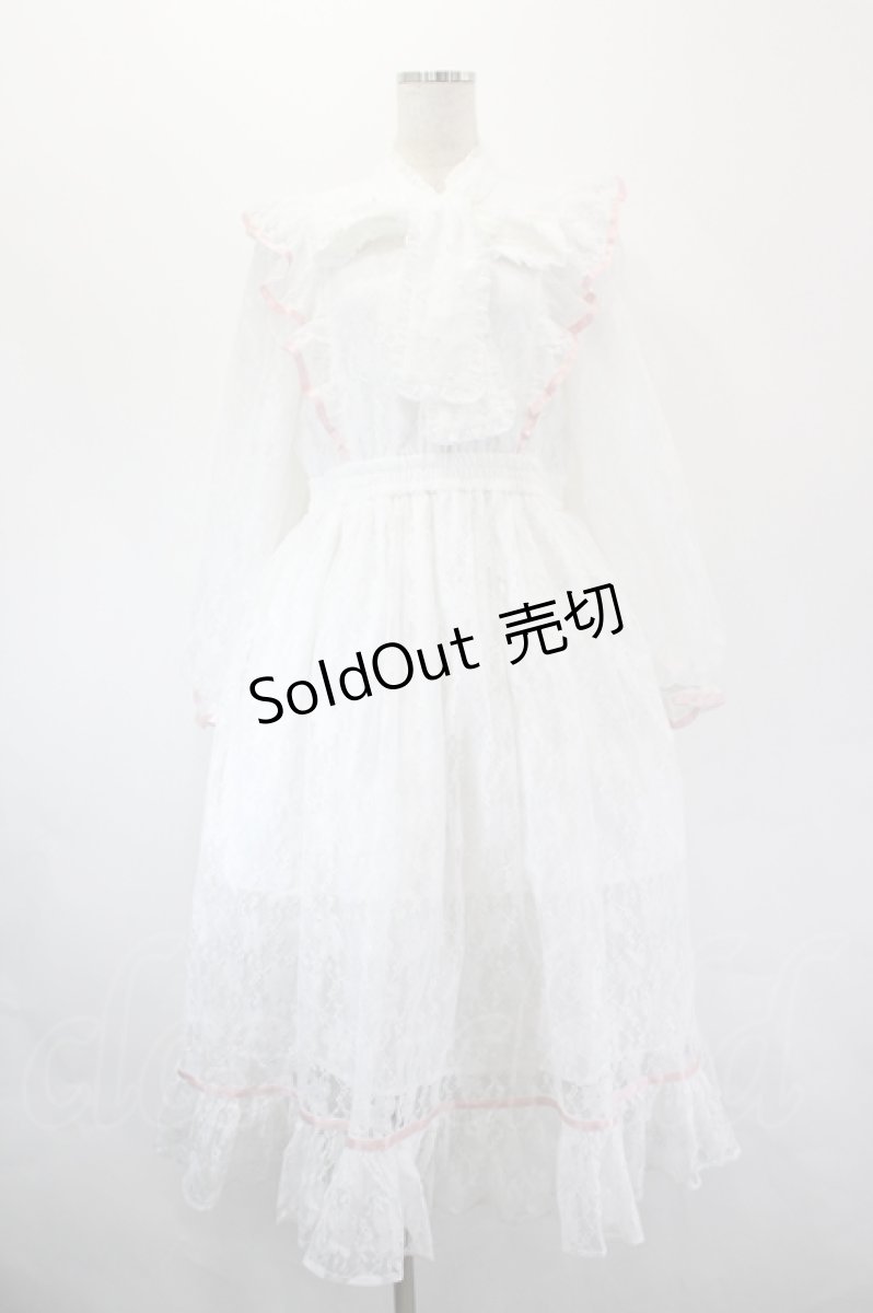 画像1: Lolime / Angel lace ワンピース M 白 I-26-05-18-060-LO-OP-TE-ZI (1)