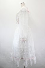 画像2: Lolime / Angel lace ワンピース M 白 I-26-05-18-060-LO-OP-TE-ZI (2)