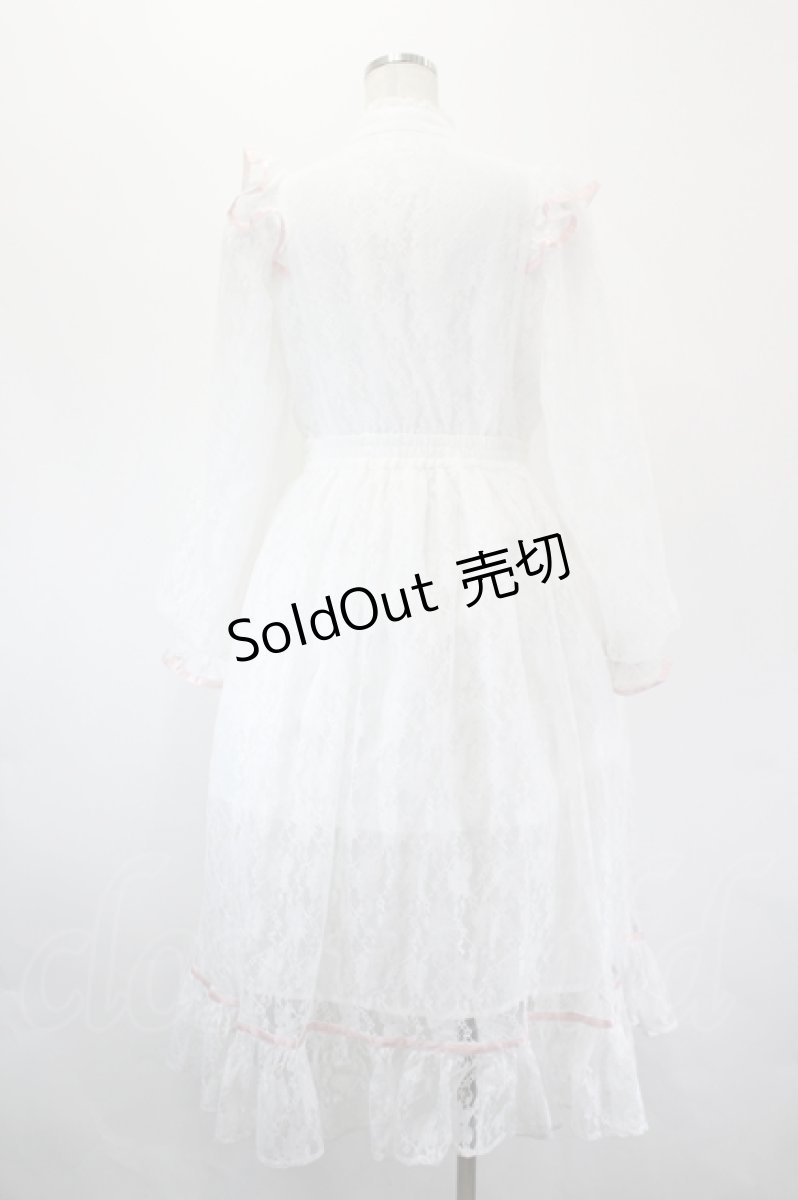 画像3: Lolime / Angel lace ワンピース M 白 I-26-05-18-060-LO-OP-TE-ZI (3)