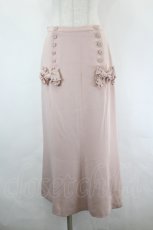 画像4: INGEBORG / ノーカラージャケット&ペンシルスカートセットアップ M ピンク I-26-05-18-076-LO-SK-SA-ZI (4)