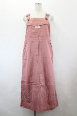 画像1: PINK HOUSE / オーバーオールジャンパースカート  ピンク I-26-05-18-085-LO-OP-SA-ZI (1)