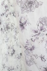 画像4: axes femme / 薔薇柄チュール×レース重ねスカート F 白×パープル I-26-05-18-098-AX-SK-TE-ZI (4)