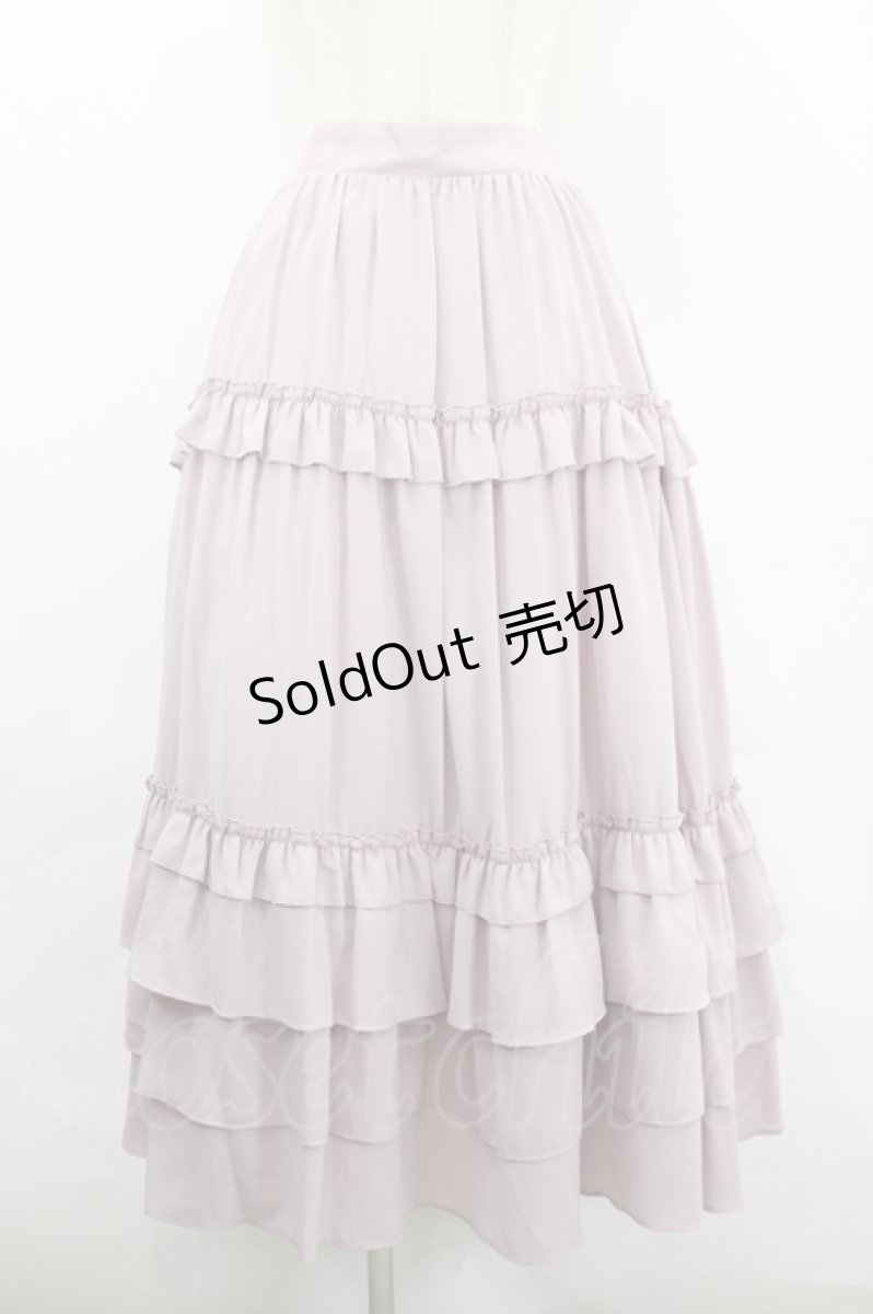 画像1: axes femme kawaii / ロマンティックフリルスカート M ピンク I-26-05-18-102-AX-SK-TE-ZI (1)