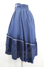 画像2: axes femme / サス付フィッシュテールスカート  紺 I-26-05-18-110-AX-SK-SA-ZI (2)