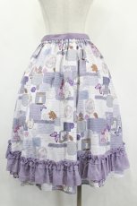 画像3: axes femme POETIQUE / コラージュプリントフリルスカート  ラベンダー I-26-05-18-111-AX-SK-SA-ZI (3)