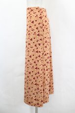 画像2: PINK HOUSE / 横ボタン花柄スカート  オレンジ I-26-05-18-116-LO-SK-SA-ZI (2)