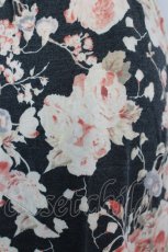 画像4: INGEBORG / 編み下げ&斜め切替カットスカート  ブラック I-26-05-18-126-LO-SK-SA-ZI (4)