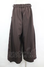 画像2: axes femme / チェック×レース切替パンツ F ブラウン I-26-05-18-129-AX-PA-TE-ZI (2)