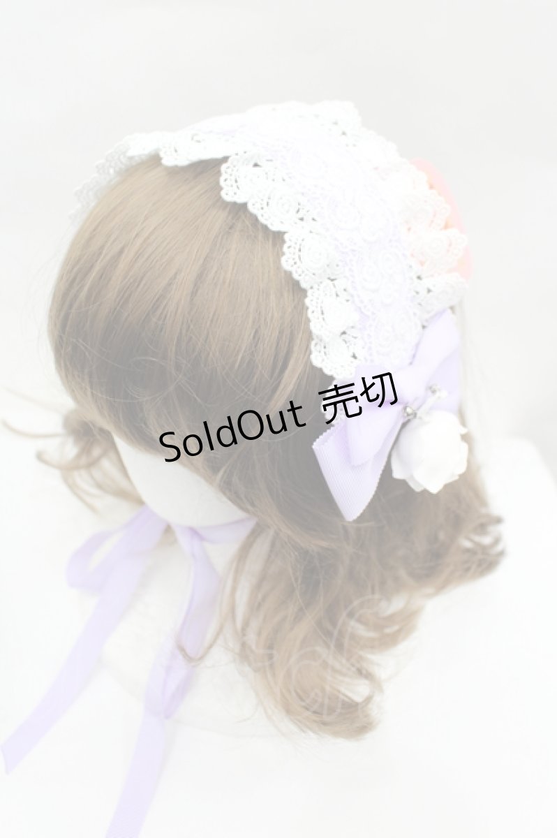 画像1: BABY,THE STARS SHINE BRIGHT / ロザリィ・ローズヘッドドレス  ラベンダー I-26-05-18-143-BA-AC-SA-ZI (1)