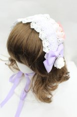 画像1: BABY,THE STARS SHINE BRIGHT / ロザリィ・ローズヘッドドレス  ラベンダー I-26-05-18-143-BA-AC-SA-ZI (1)