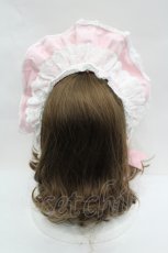 画像2: BABY,THE STARS SHINE BRIGHT / Rose Lace Rococoボンネット  ピンクＸ白 I-26-05-18-145-BA-AC-SA-ZI (2)