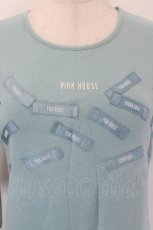 画像4: PINK HOUSE / タグいっぱいＴシャツ M グリーン I-26-05-18-017-LO-TS-SA-ZI (4)