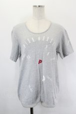 画像1: PINK HOUSE / ロゴ半袖Tシャツ  グレー I-26-05-18-018-LO-TS-SA-ZI (1)