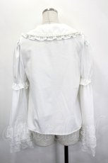 画像2: Ank Rouge / おリボン姫袖ブラウス  白 I-26-05-20-004-CA-BL-SA-ZI (2)