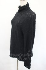 画像2: INGEBORG / ハイネックトップス  黒 I-26-05-20-044-LO-TO-SA-ZI (2)