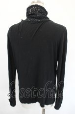 画像3: INGEBORG / レース切り替えハイネックカットソー 4(サイズ11号) 黒 I-26-05-20-048-LO-TO-SA-ZI (3)