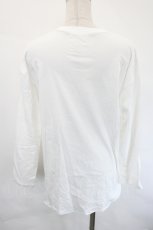 画像3: INGEBORG / ランダムロゴワンポイントpt.カットソー 4(サイズ11号) 白Ｘ黒 I-26-05-20-049-LO-TS-SA-ZI (3)