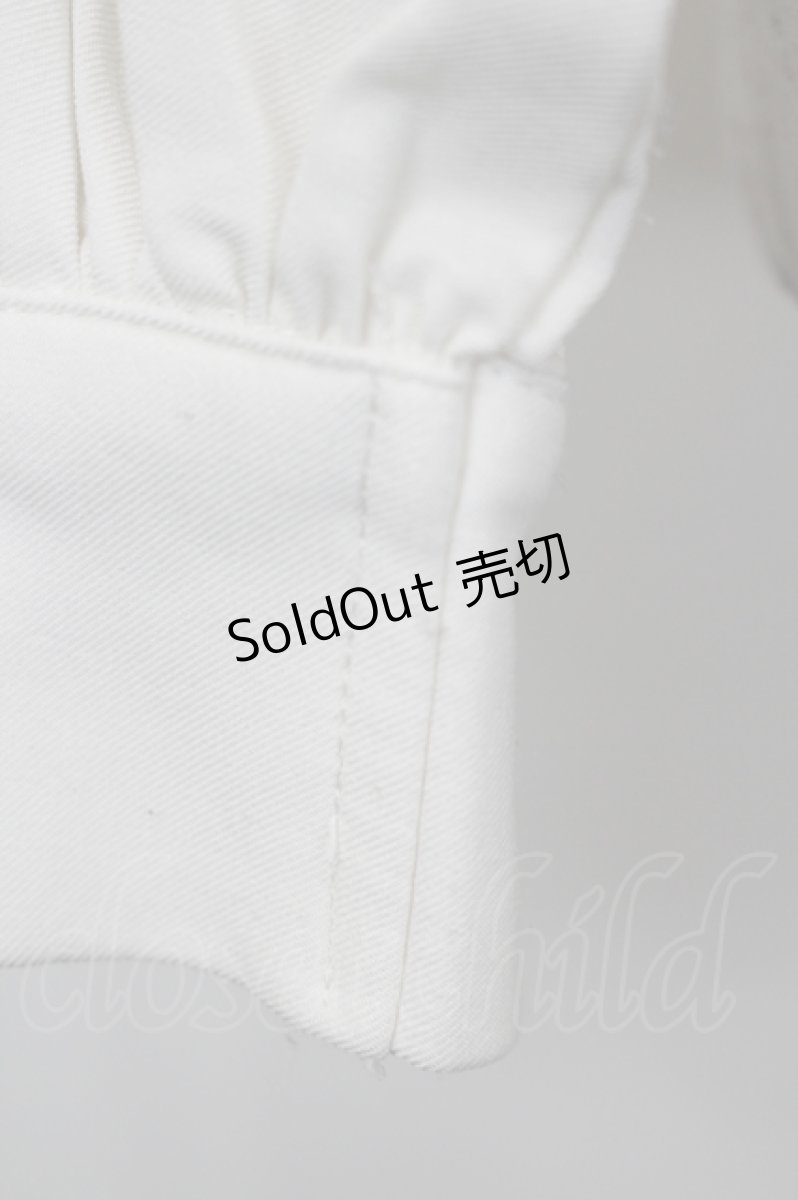 画像4: IMVAL / Heart Shirt  白 I-26-05-20-006-PU-BL-SA-ZI (4)