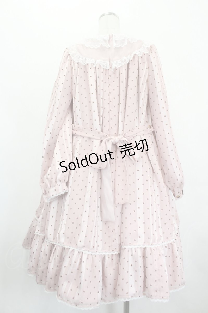画像2: Angelic Pretty / Sweet Dotシフォンワンピース  ピンク I-26-05-20-066-AP-OP-SA-ZI (2)