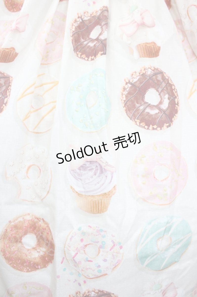 画像3: Leur Getter / Pastel Donuts袖付きワンピース  オフ白 I-26-05-20-072-LU-OP-SA-ZI (3)