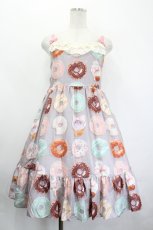 画像1: Leur Getter / Pastel Donutsキャミワンピース  グレー I-26-05-20-073-LU-OP-SA-ZI (1)