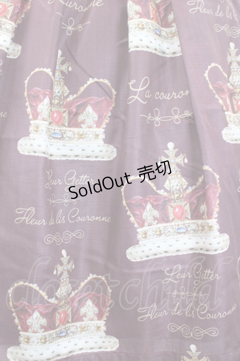 画像3: Leur Getter / Traditional Crown ワンピース  ワイン I-26-05-20-074-LU-OP-SA-ZI (3)