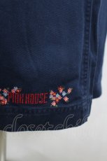 画像4: PINK HOUSE / オーバーオールジャンパースカート  ネイビー I-26-05-20-078-LO-OP-SA-ZI (4)