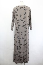 画像2: INGEBORG / ドットリボンpt.ナイティワンピース＆ヘアバンドセット  ブラウン I-26-05-20-081-LO-OP-SA-ZI (2)