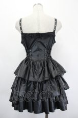 画像2: QOOZA / ONE PIECE × QOOZA / PERONA FAUX LEATHER DRESS  黒 I-26-05-20-089-PU-OP-SA-ZI (2)