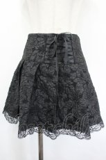 画像1: Ank Rouge / ヨーク切替えスピンドルプリーツスカパン  黒 I-26-05-20-105-CA-SK-SA-ZI (1)