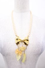 画像2: Q-pot. / Napolitain Farfalle Necklace  ゴールド I-26-05-20-114-QP-AC-SA-ZI (2)