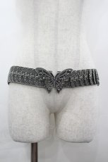 画像1: Ozz oneste / 蝶金具ベルト  シルバー I-26-05-20-119-OO-ZA-SA-ZI (1)