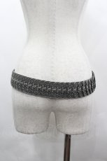 画像2: Ozz oneste / 蝶金具ベルト  シルバー I-26-05-20-119-OO-ZA-SA-ZI (2)