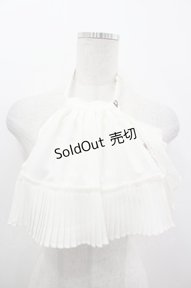 画像2: Ozz oneste / カメオ付き薔薇刺繍ジャボタイ  オフ I-26-05-20-122-OO-ZA-TE-ZI (2)