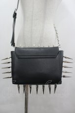 画像3: Grrr the Lipper / overkill dogショルダーバッグ  黒ｘシルバー I-26-05-20-124-PU-BG-SA-ZI (3)