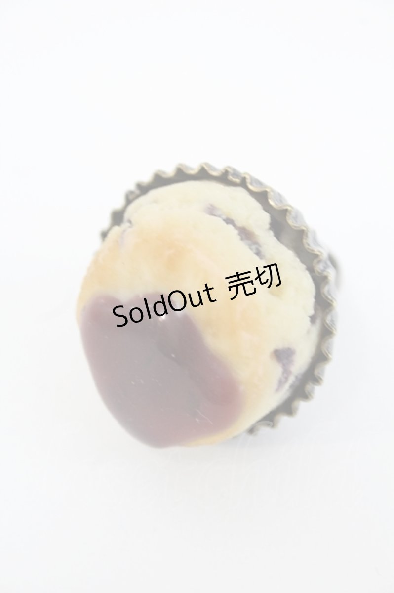 画像1: Q-pot. / Blueberry Scone With Jamリング  ブルーベリー I-26-05-20-134-QP-AC-SA-ZI (1)