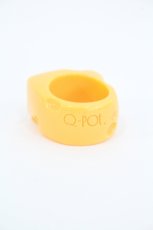 画像4: Q-pot. / Cheese Ring (L) 16号 イエロー I-26-05-20-135-QP-AC-SA-ZI (4)