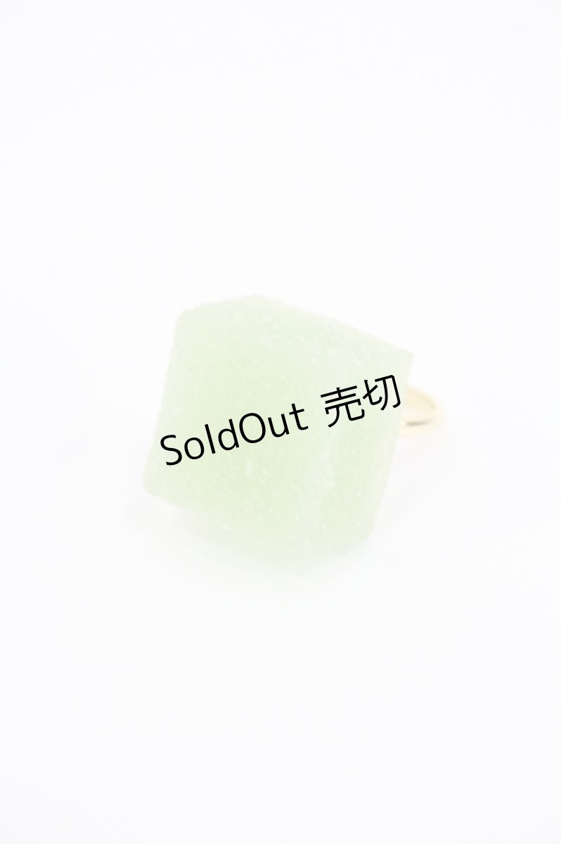 画像1: Q-pot. / Green Apple Petit Pate de Fruitリング  グリーン I-26-05-20-136-QP-AC-SA-ZI (1)
