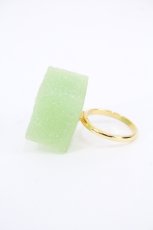 画像3: Q-pot. / Green Apple Petit Pate de Fruitリング  グリーン I-26-05-20-136-QP-AC-SA-ZI (3)