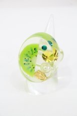 画像1: Q-pot. / KIWI JELLYリング 約13号 グリーン I-26-05-20-140-QP-AC-SA-ZI (1)