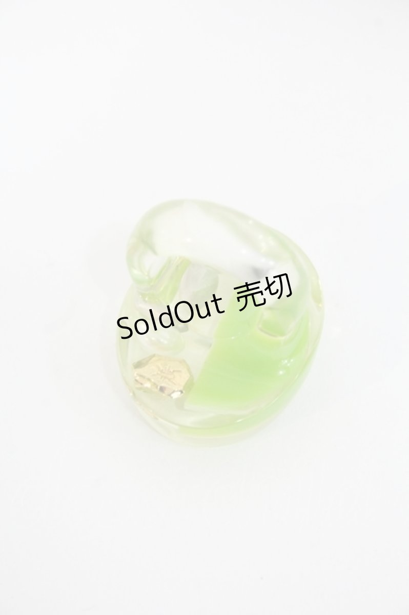 画像4: Q-pot. / KIWI JELLYリング 約13号 グリーン I-26-05-20-140-QP-AC-SA-ZI (4)