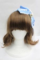 画像2: BABY,THE STARS SHINE BRIGHT / Sweet Margueriteカチューシャ  サックスＸ白 I-26-05-22-037-BA-AC-SA-ZI (2)