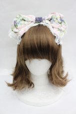 画像1: BABY,THE STARS SHINE BRIGHT / Happy Easter〜Easter Bunny’s Spring Garden〜柄カチューシャ  ピンク I-26-05-22-039-BA-AC-SA-ZI (1)