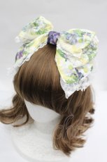 画像3: BABY,THE STARS SHINE BRIGHT / Happy Easter〜Easter Bunny’s Spring Garden〜柄カチューシャ  イエロー I-26-05-22-049-BA-AC-SA-ZI (3)