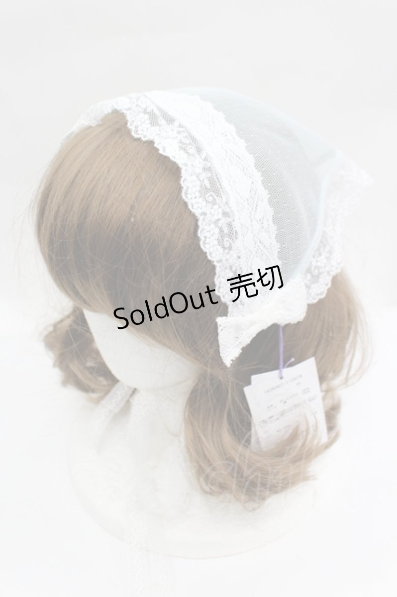 画像1: Angelic Pretty / Fairy Gardenバブーシュカ  サックス I-26-05-22-069-AP-AC-SA-ZI (1)