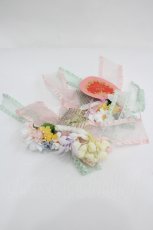 画像2: BABY,THE STARS SHINE BRIGHT / Spring Garden お花コーム  ピンクＸミント I-26-05-22-083-BA-AC-SA-ZI (2)