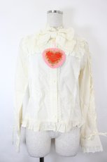 画像1: BABY,THE STARS SHINE BRIGHT / Dreaming Of Little Loverブラウス  生成り I-26-05-22-009-BA-BL-SA-ZI (1)