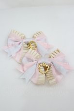 画像1: BABY,THE STARS SHINE BRIGHT / Marie Antoinetteリボンコーム  ピンクＸサックス I-26-05-22-087-BA-AC-SA-ZI (1)