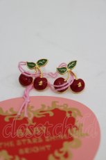 画像1: BABY,THE STARS SHINE BRIGHT / Sweet Cherriesピアス  赤Ｘゴールド I-26-05-22-098-BA-AC-SA-ZI (1)