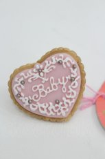 画像1: BABY,THE STARS SHINE BRIGHT / Icing Cookieリング  ピンク I-26-05-22-104-BA-AC-SA-ZI (1)